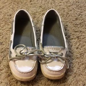 Glitter Sperry size 3